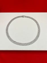 Iced-Out Pure Silver Chain 22”